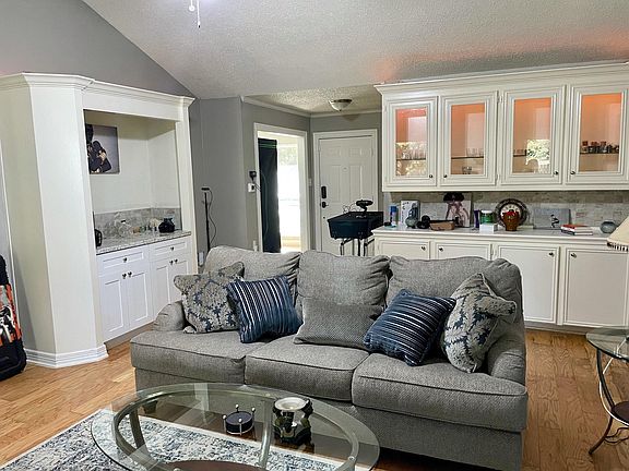 Built in storage and showcase cabinetry for your personal decor.