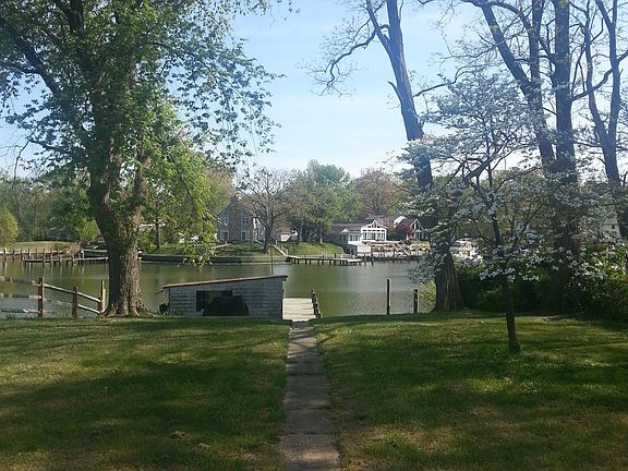 Shady, breezy backyard