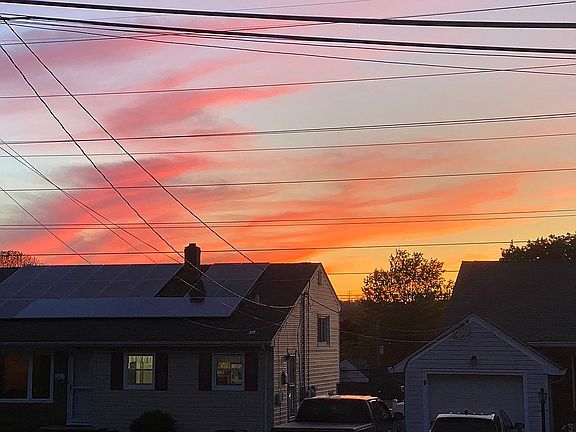 View from bay window