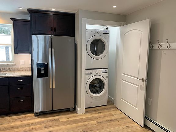 Apartment includes full size washer & dryer.