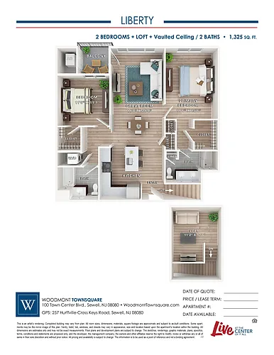 Floor plan Liberty