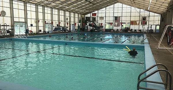 Olympic Size community pool a half mile away