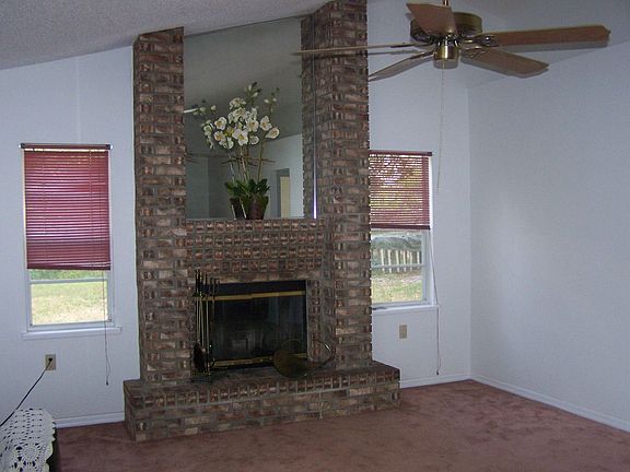 fireplace in family room