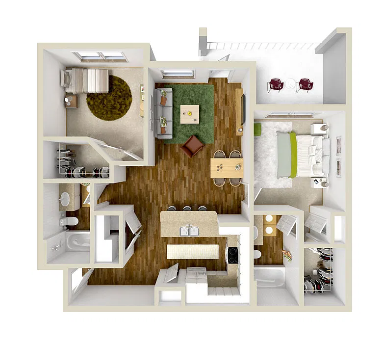 Floor plan B2