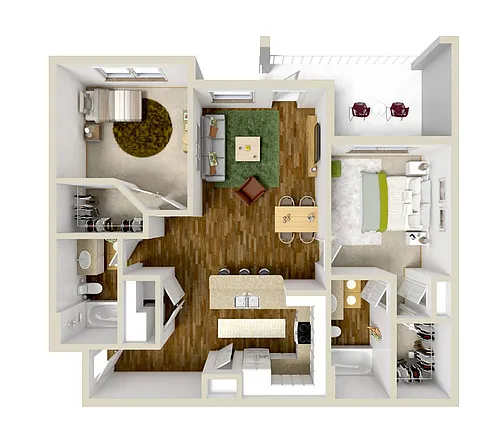 Floor plan B2