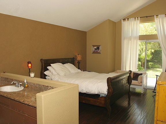 Spacious Master suite with vaulted ceiling