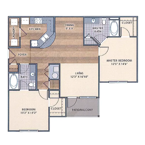 Floor plan Sycamore Phase 1