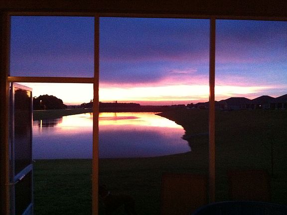 view from back porch