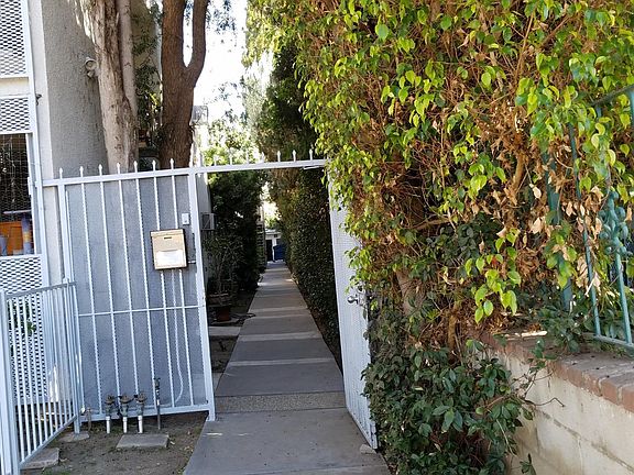 Front pedestrian gate