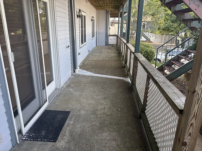 Back patio