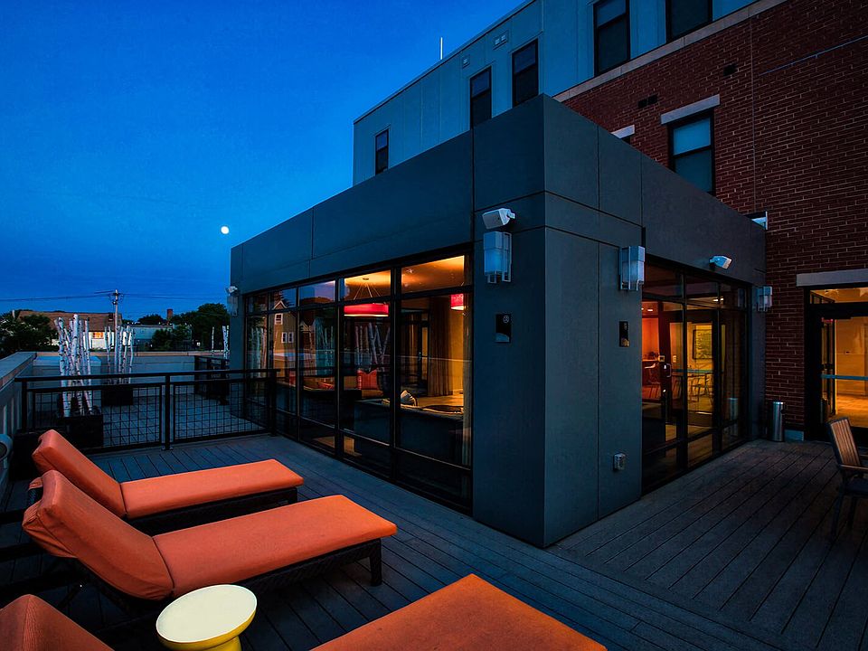 Stunning views from the roof deck