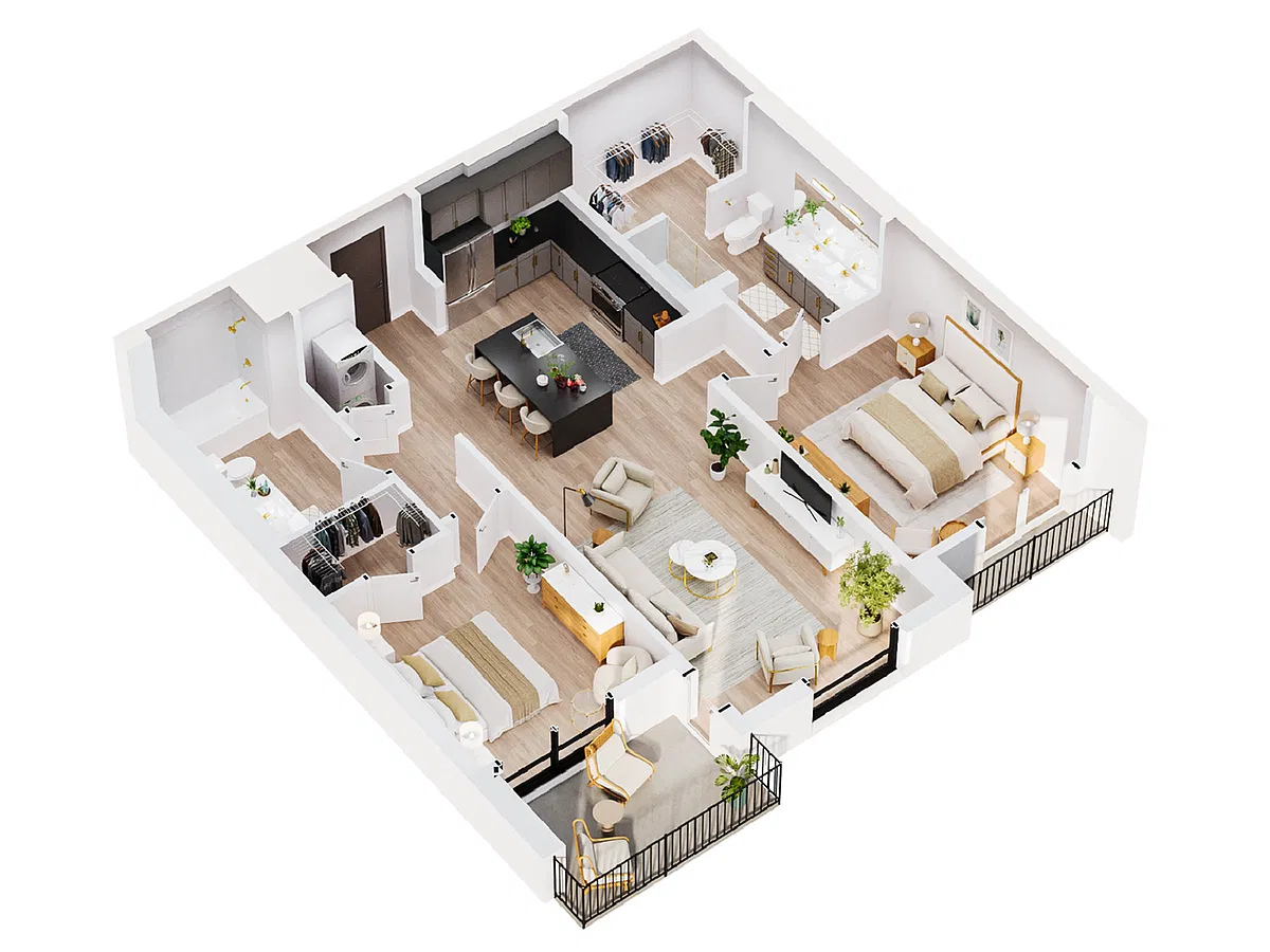 Floor plan Luna
