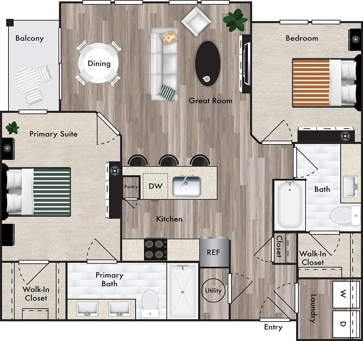 Floor plan B1