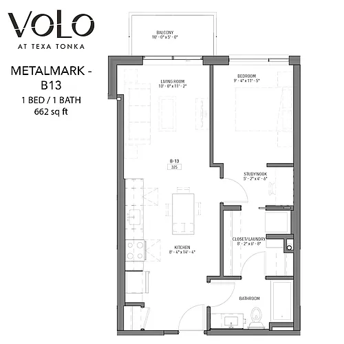 Floor plan Metalmark
