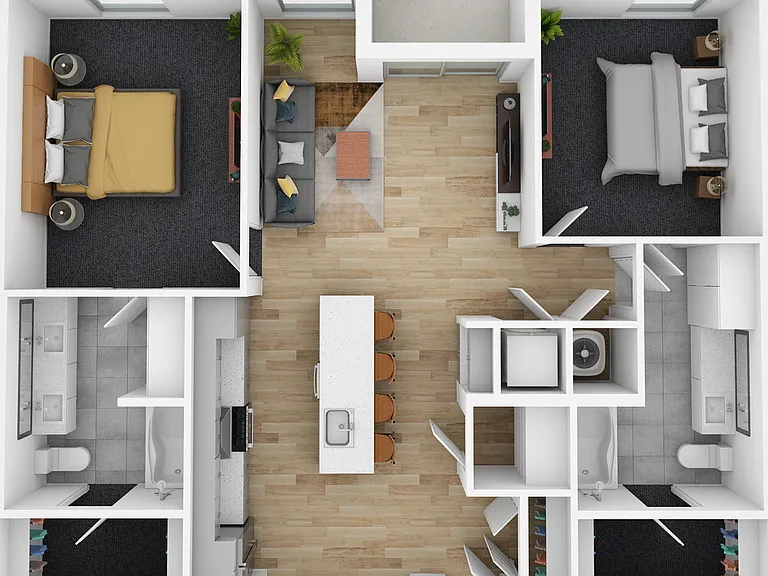 B1 floor plan Starlight