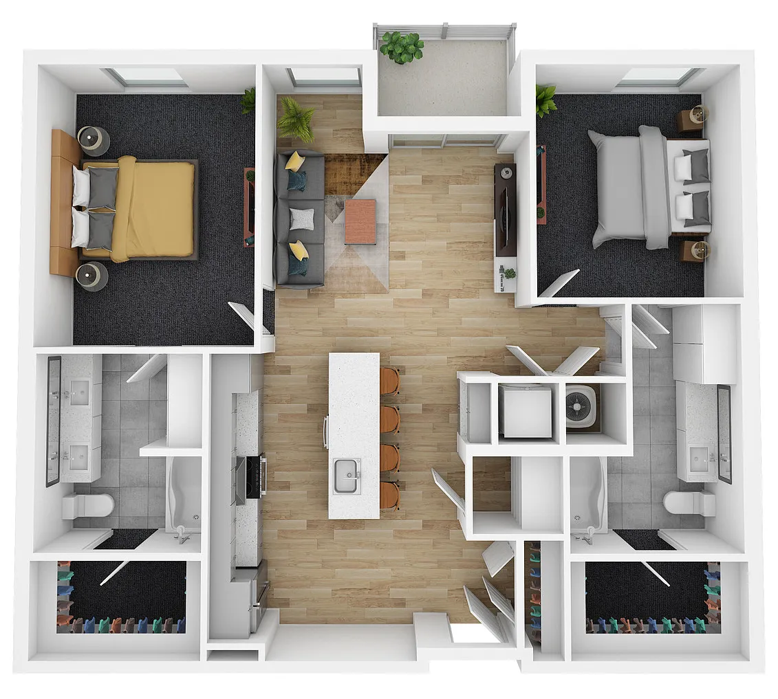 Floor plan B1