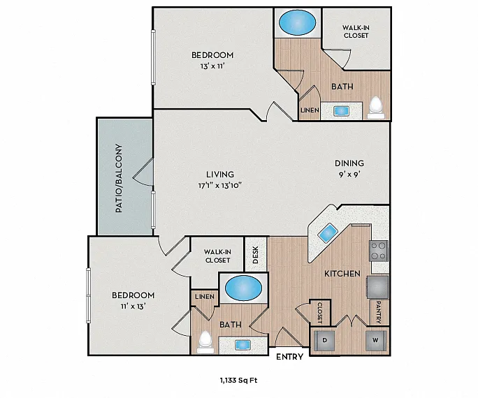 Floor plan Newport
