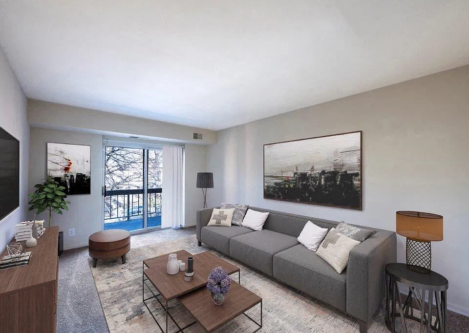Living room at Azeeze Bates