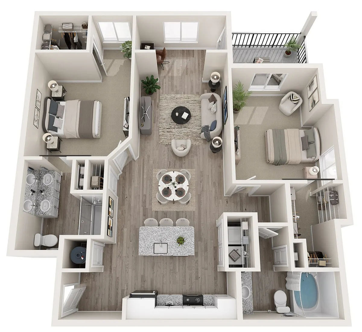 Floor plan 2E