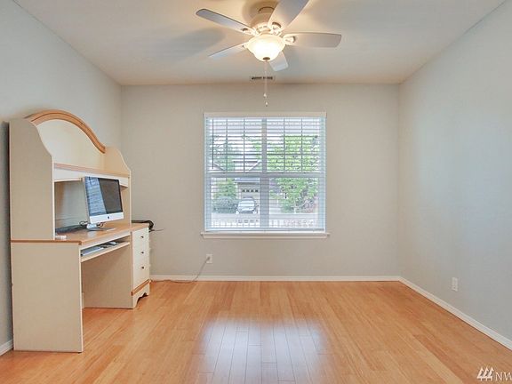 Office with French Doors at Front of Home!