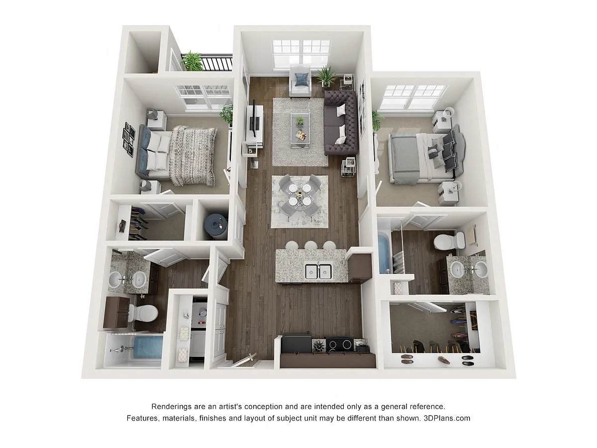 Floor plan B1