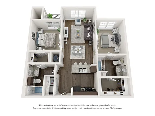 Floor plan B1