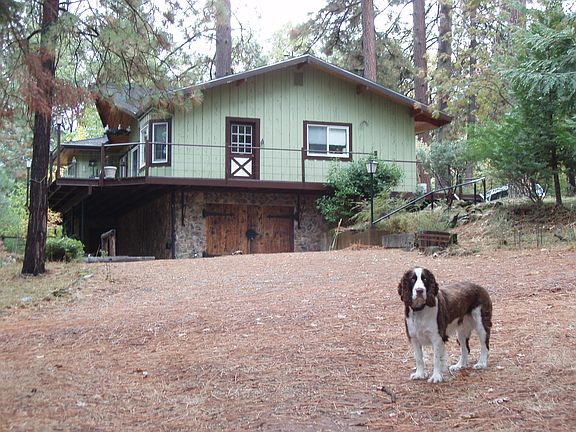 House & garage - side view