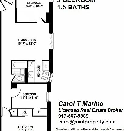 2nd image of 446 Central Park W APT 6E