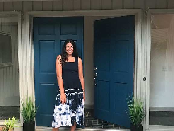 Front door entry way
