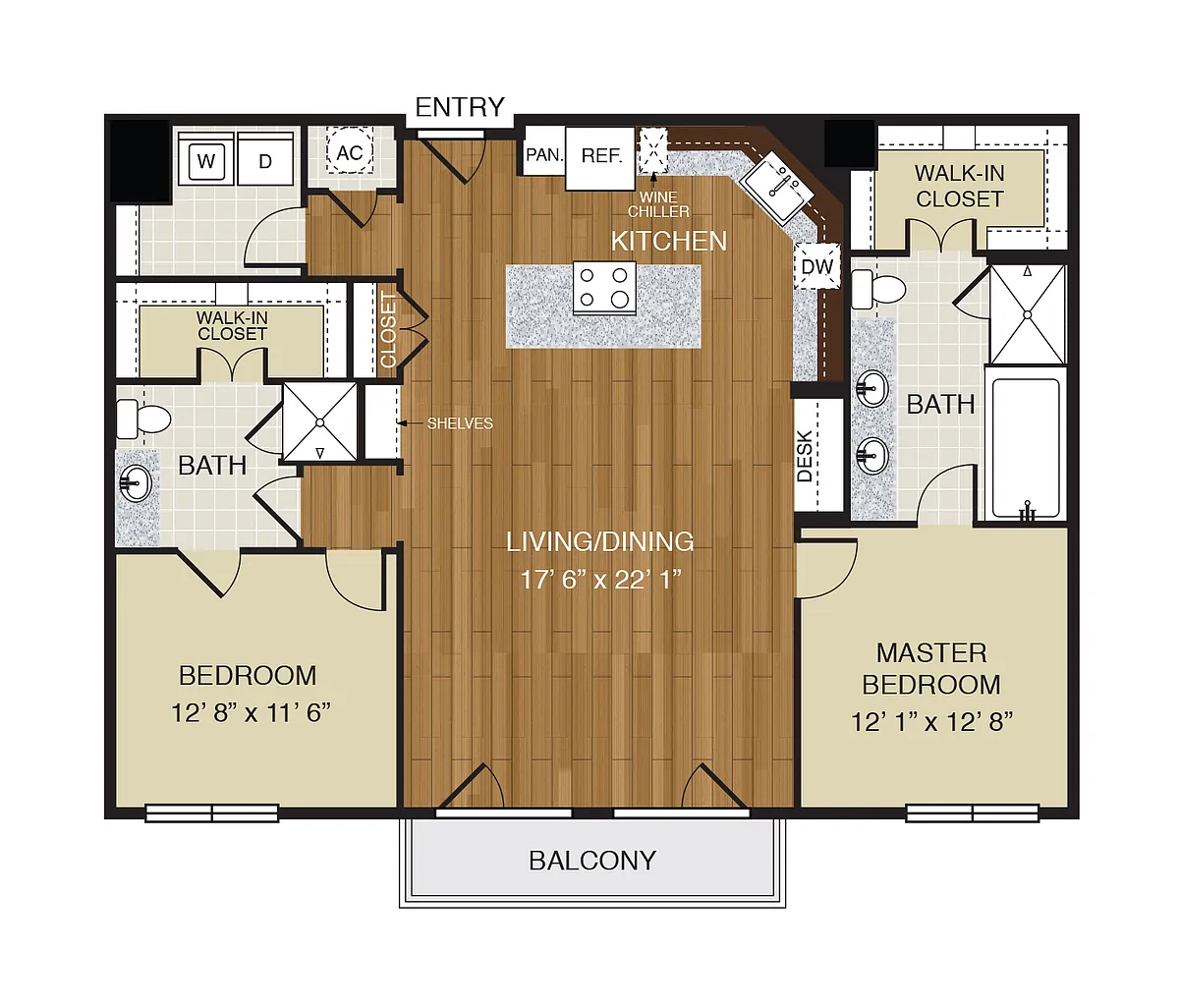 Floor plan B3