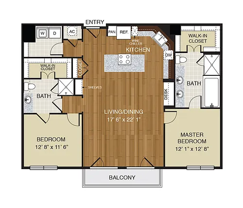 Floor plan B3