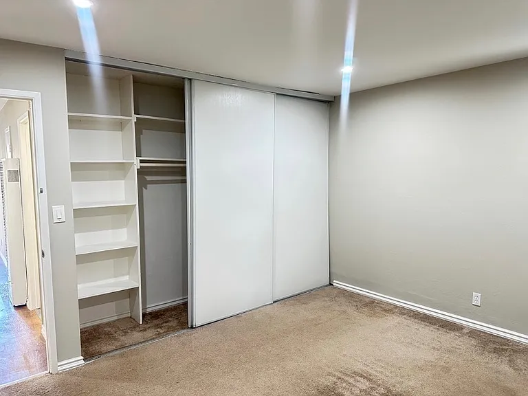 Bedroom and Closet