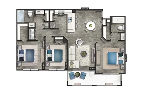 Floor plan C1