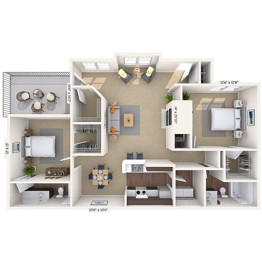 Floor plan 22B