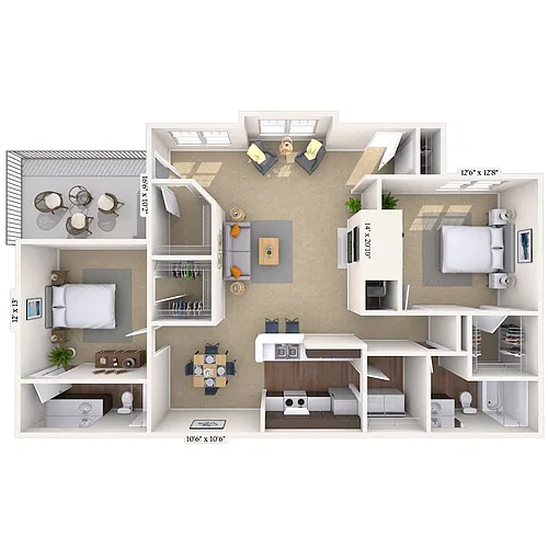 Floor plan 22B