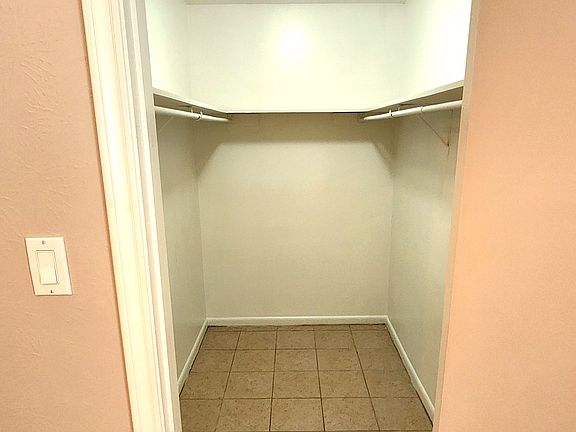 With walk-in closet!