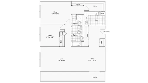 Floor plan Norfolk