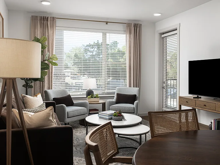 Dining Area and Living Room