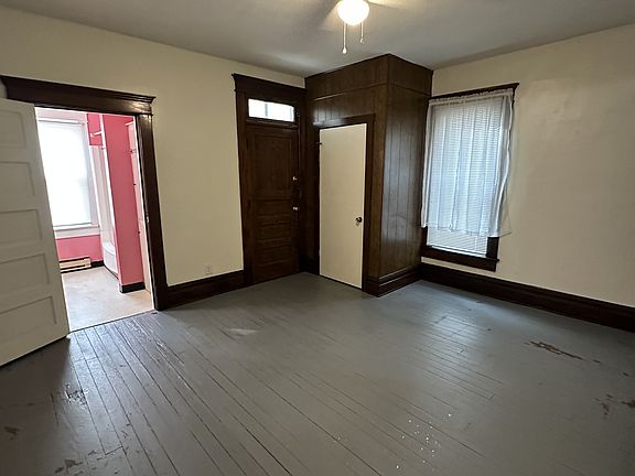 Bedroom with adjoining bathroom