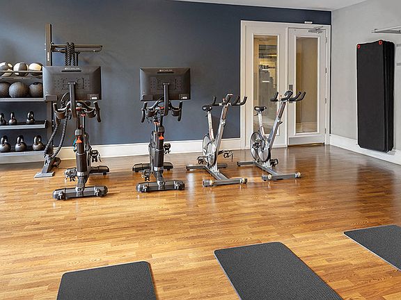 Spin and Yoga room