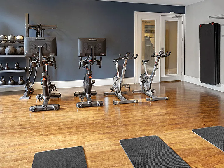 Spin and Yoga room