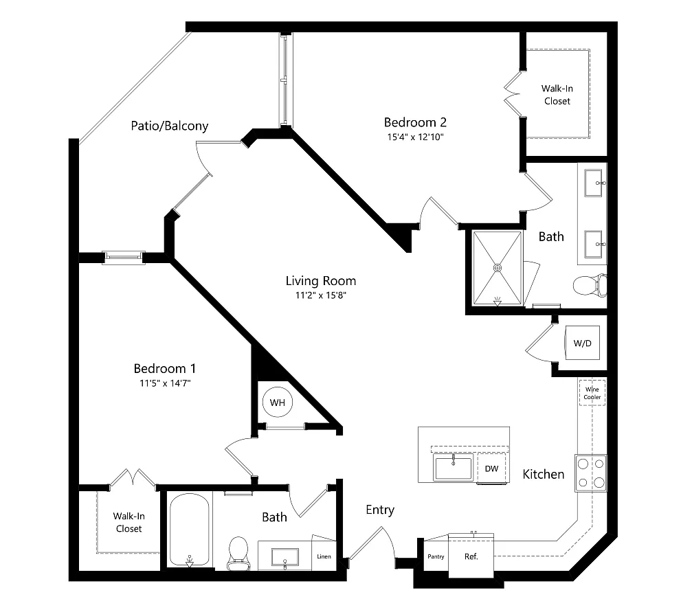 Floor plan Vivian