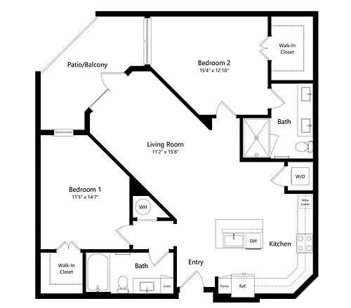 Floor plan Vivian