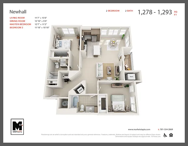 Floor plan Newhall
