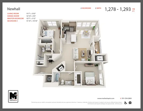 Floor plan Newhall