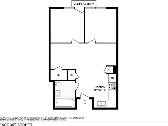 2nd image of 229 E 35th St APT 5B