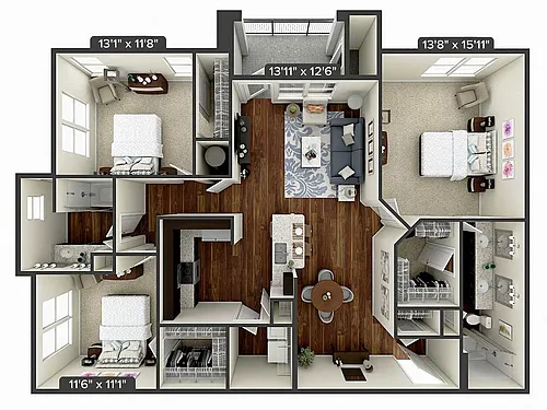 Floor plan C10-1430