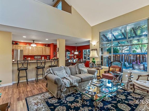 Living area, not furnished exactly as pictured.