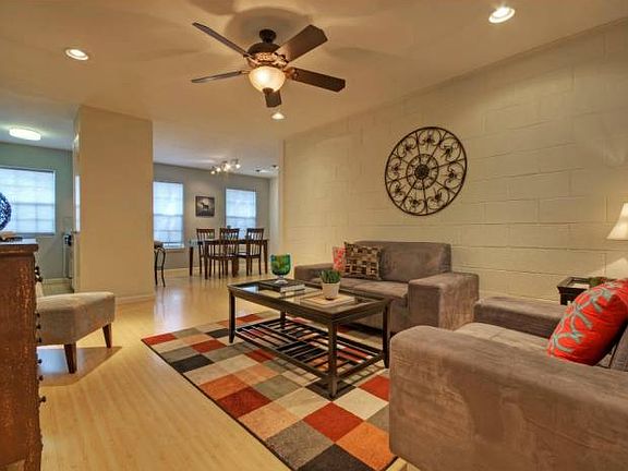 Living to dining area