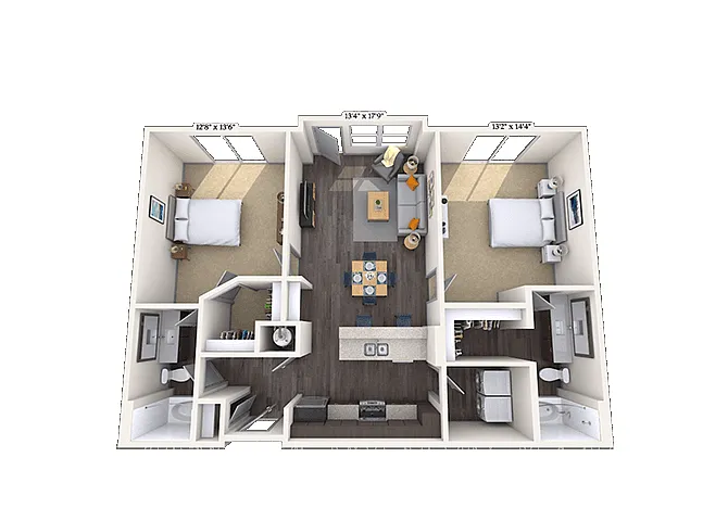 Floor plan Rutherford
